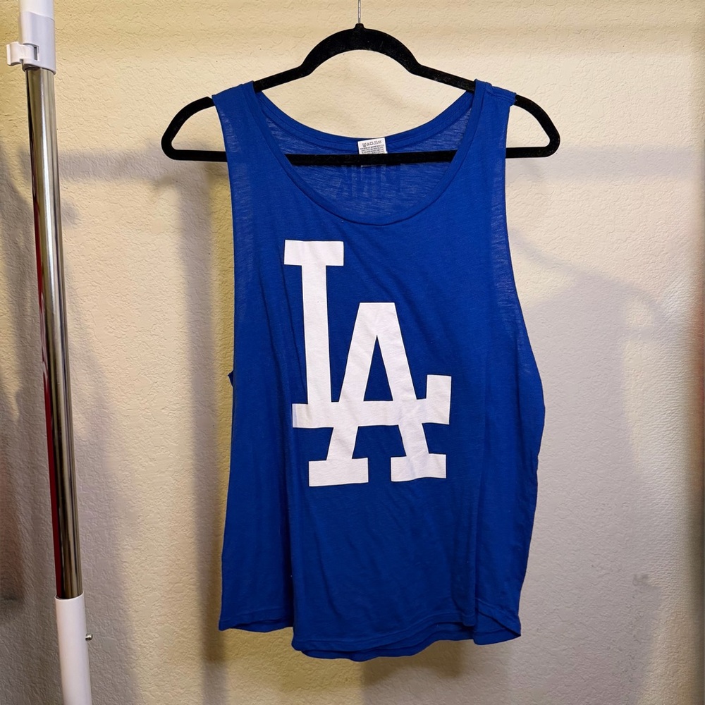 PINK Victoria's Secret Los Angeles Dodgers Tank Top